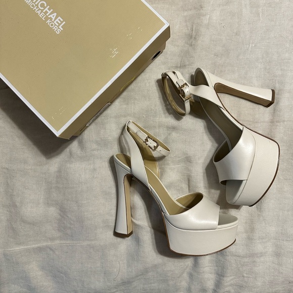 Michael Kors Jenson Platform Heels - Picture 1 of 5